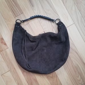 Gap brown suede handbag